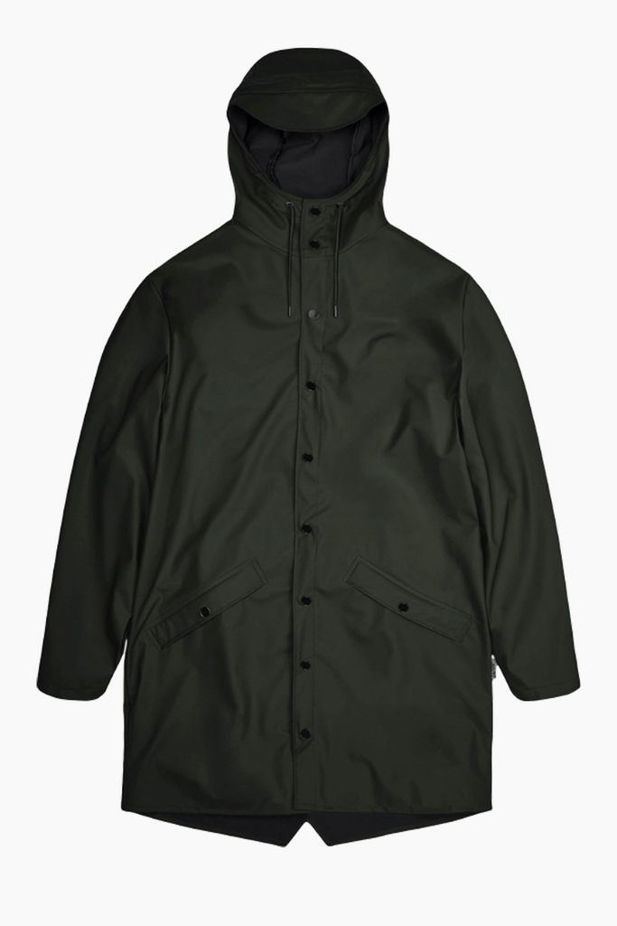 Long Jacket W3 - Green - Rains