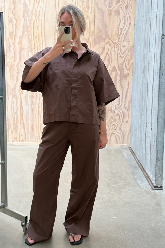 Long Pant - Brown - byQNTS