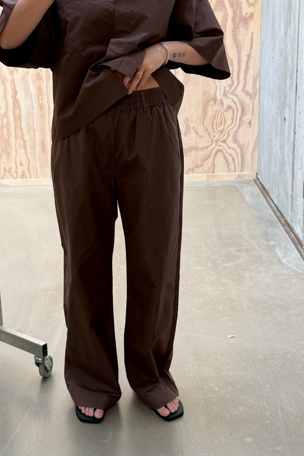 Long Pant - Brown - byQNTS