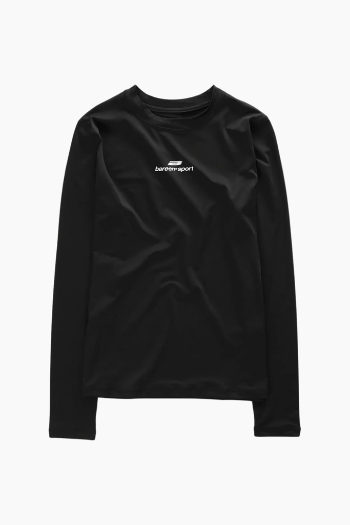 Longsleeve Tee - Black - bareen