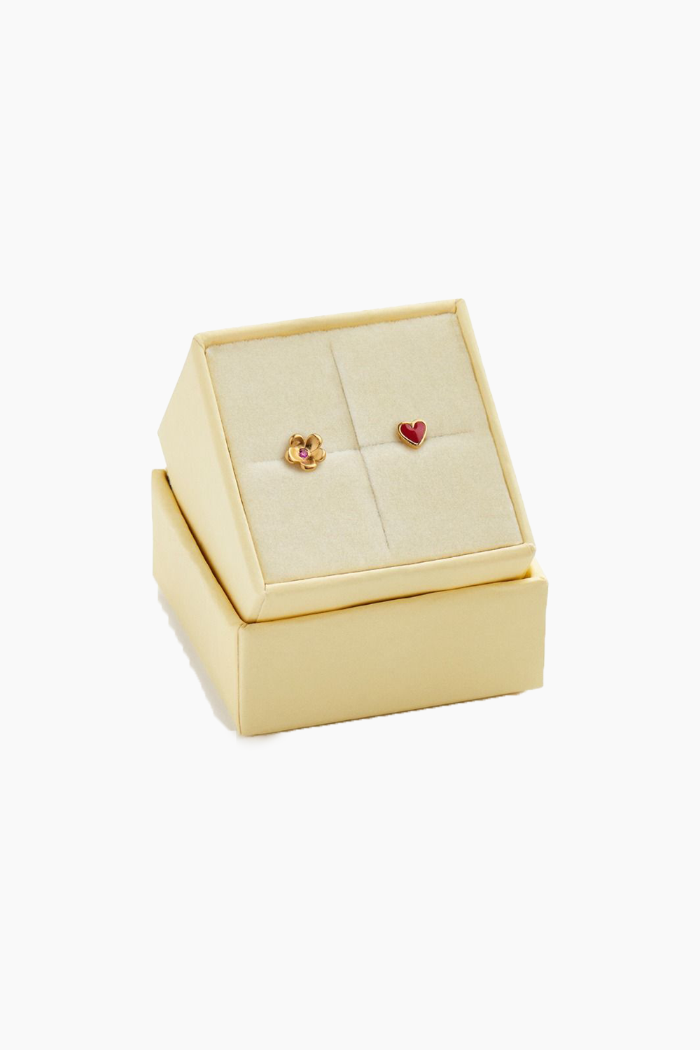Love Box - Hot Garden Love Petit Love Heart Burgundy - Gold - Stine A