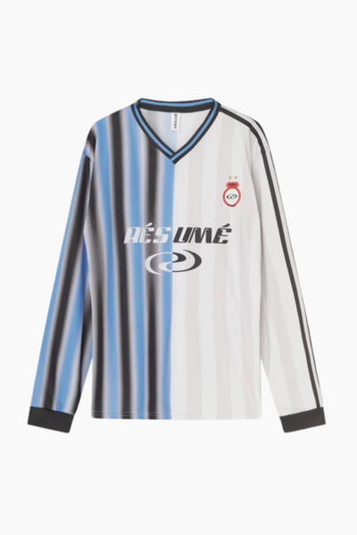 LucaRS Blouse - Blue Stripe - Résumé