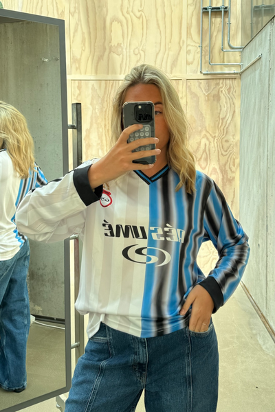 LucaRS Blouse - Blue Stripe - Résumé