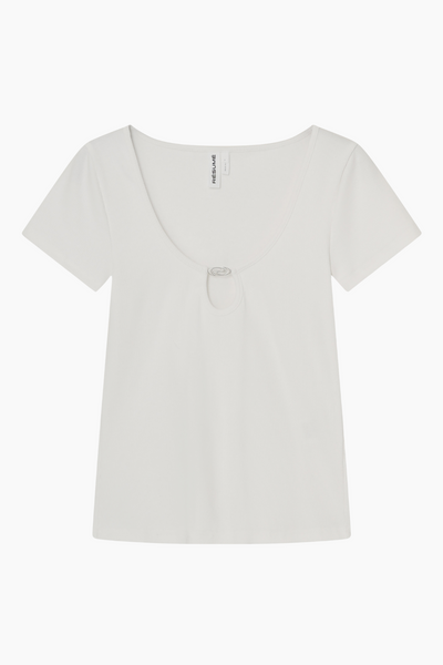 LucyRS Tee - White - Résumé