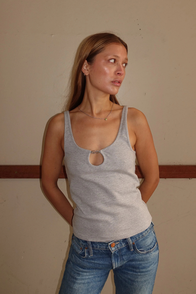 LucyRS Top - Grey Melange - Résumé