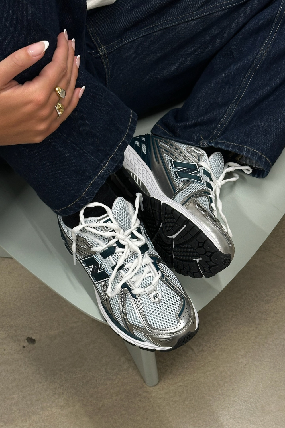 M1906RCE - Silver Metallic/ Deep Ocean - New Balance-9