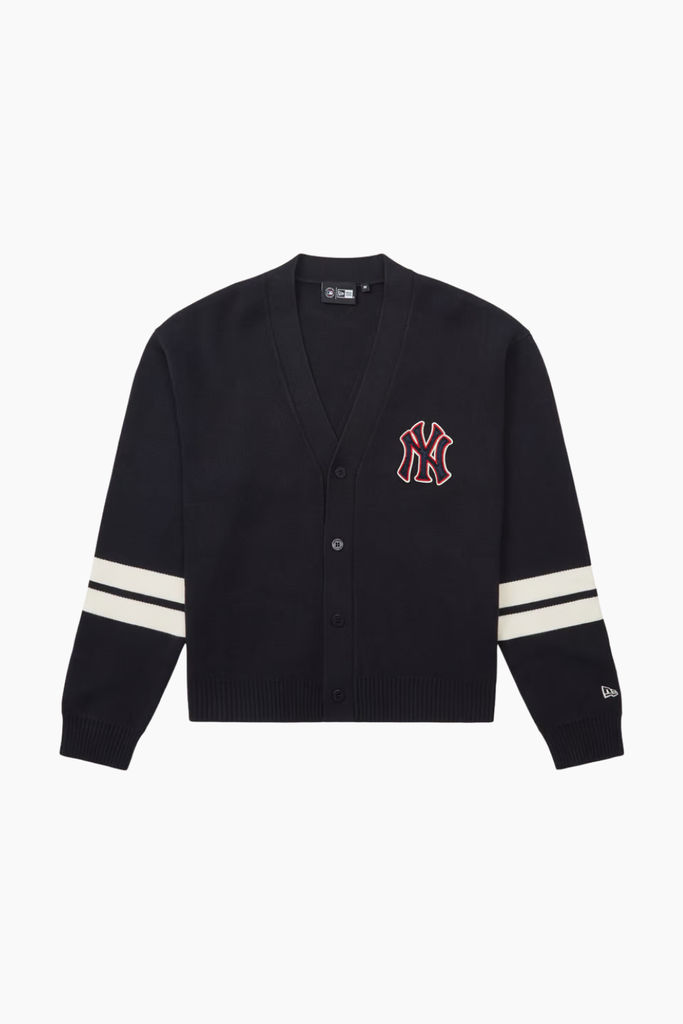 MLB KNIT CARDIGAN - Navy - New Era
