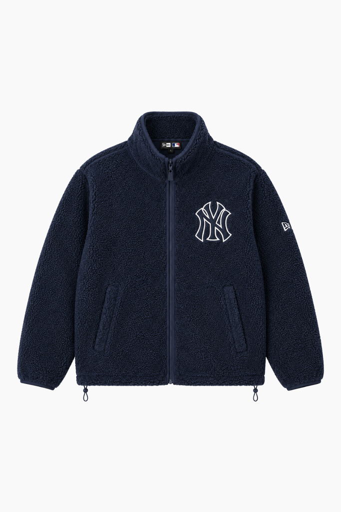 MLB Sherpa Jacket - Navy - New Era