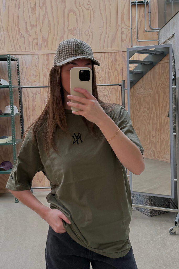 MLB League Ess Oversized Tee - Olive - New Era