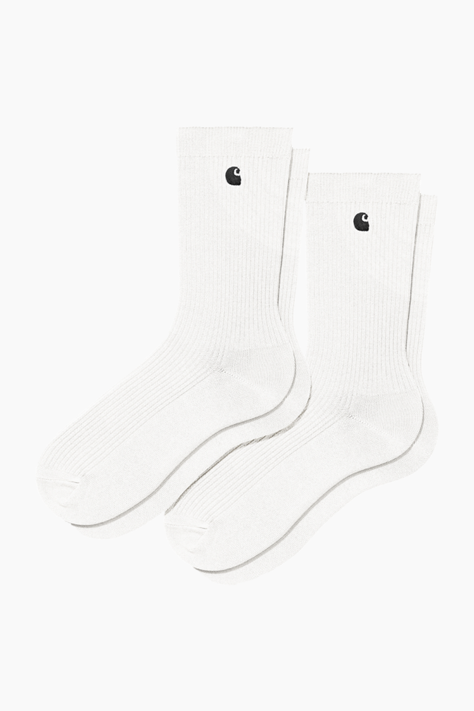 Madison Pack Socks - White/Black - Carhartt WIP