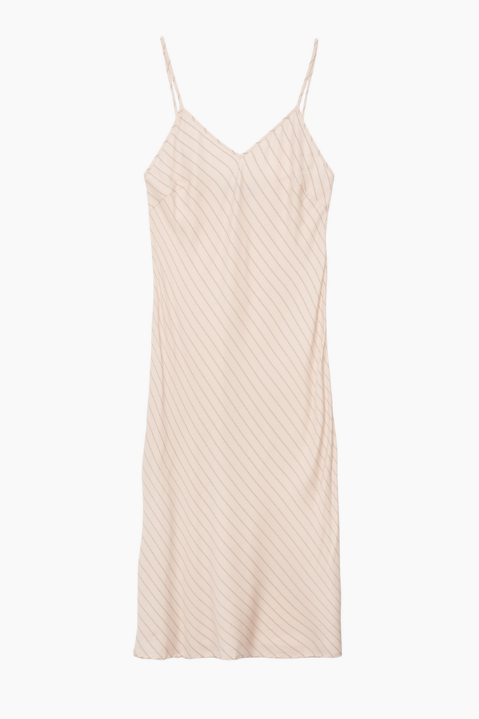Mallorca Dress - Dusty Rose Stripe - H2O Fagerholt