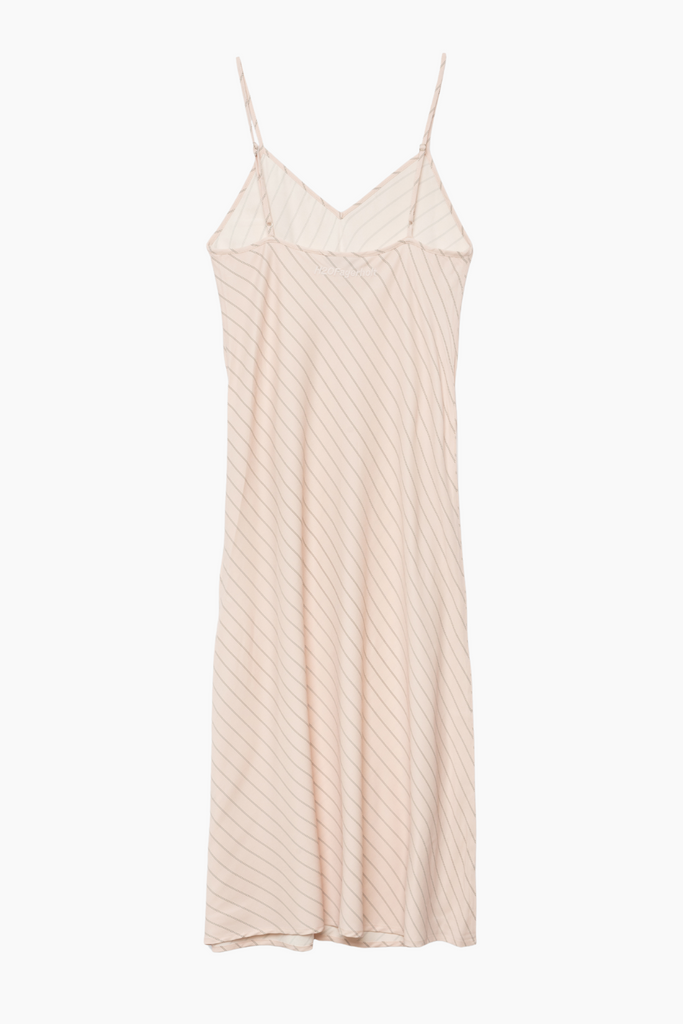 Mallorca Dress - Dusty Rose Stripe - H2O Fagerholt