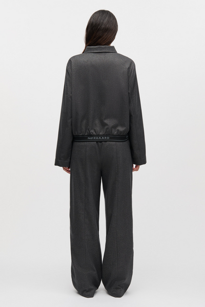 Melange Selena Jacket - Dark Grey Melange - Mads Nørgaard