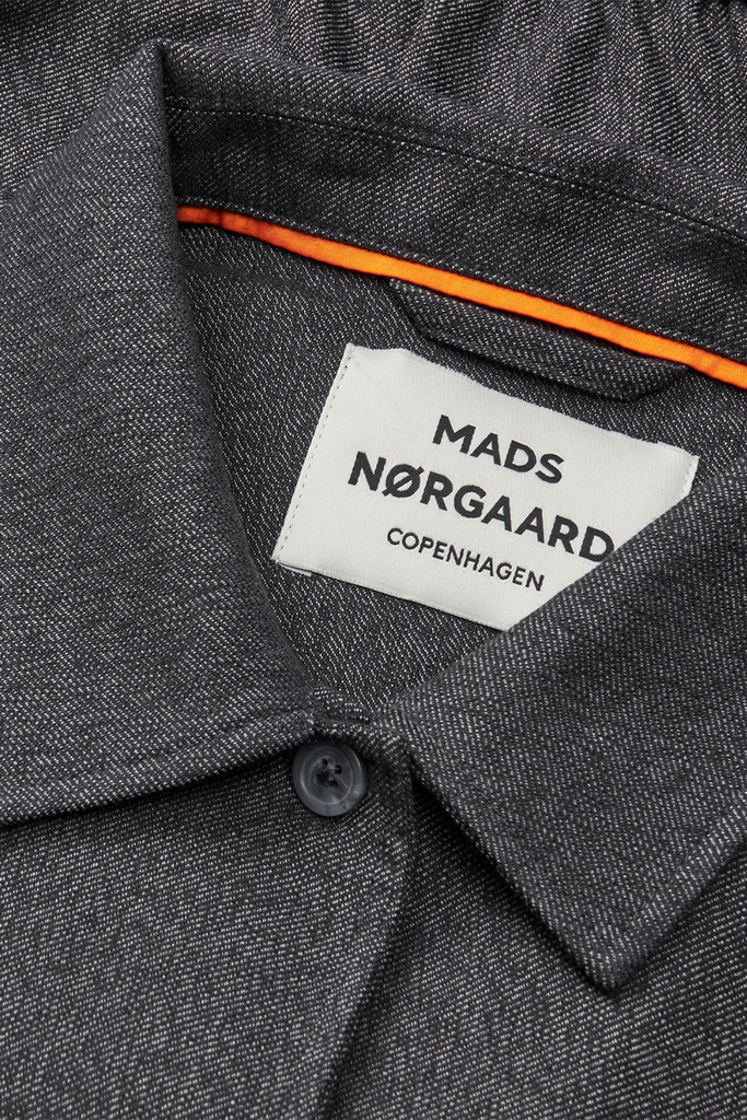 Melange Selena Jacket - Dark Grey Melange - Mads Nørgaard