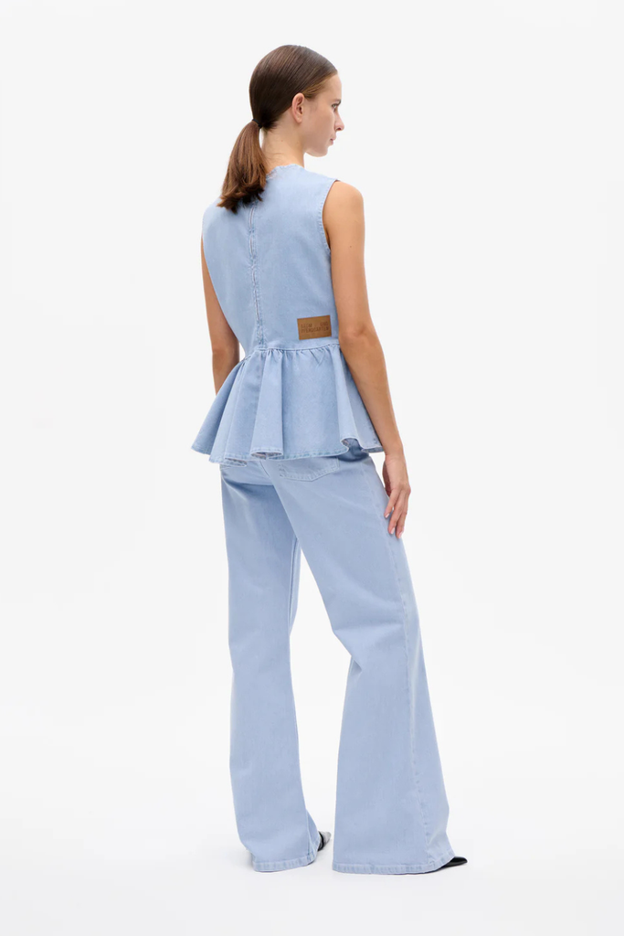 Merja Top - Light Denim Rinse - Baum und Pferdgarten