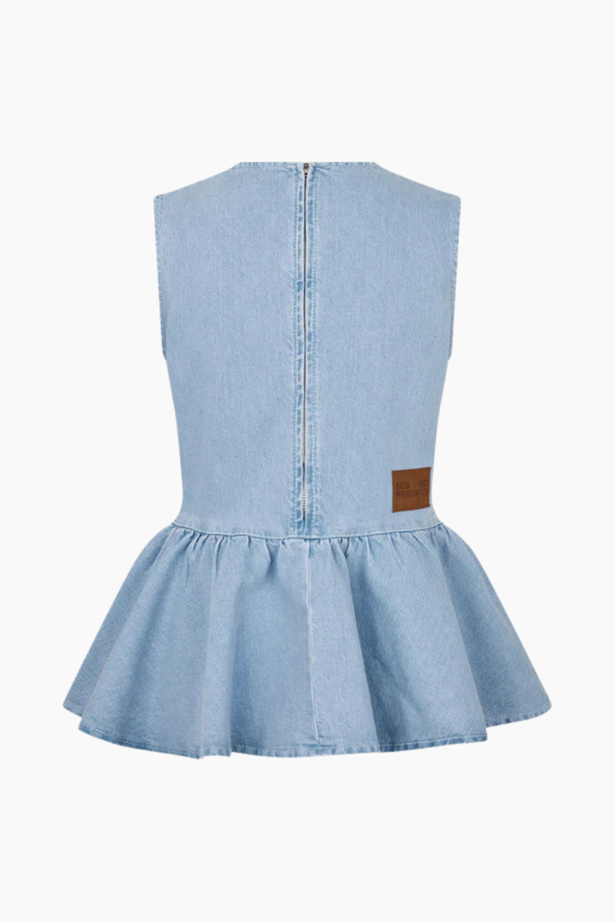 Merja Top - Light Denim Rinse - Baum und Pferdgarten