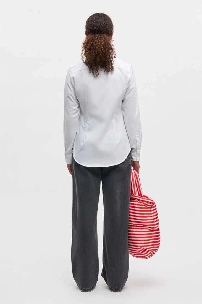 Mini Oxford Shady Shirt - Snow White - Mads Nørgaard