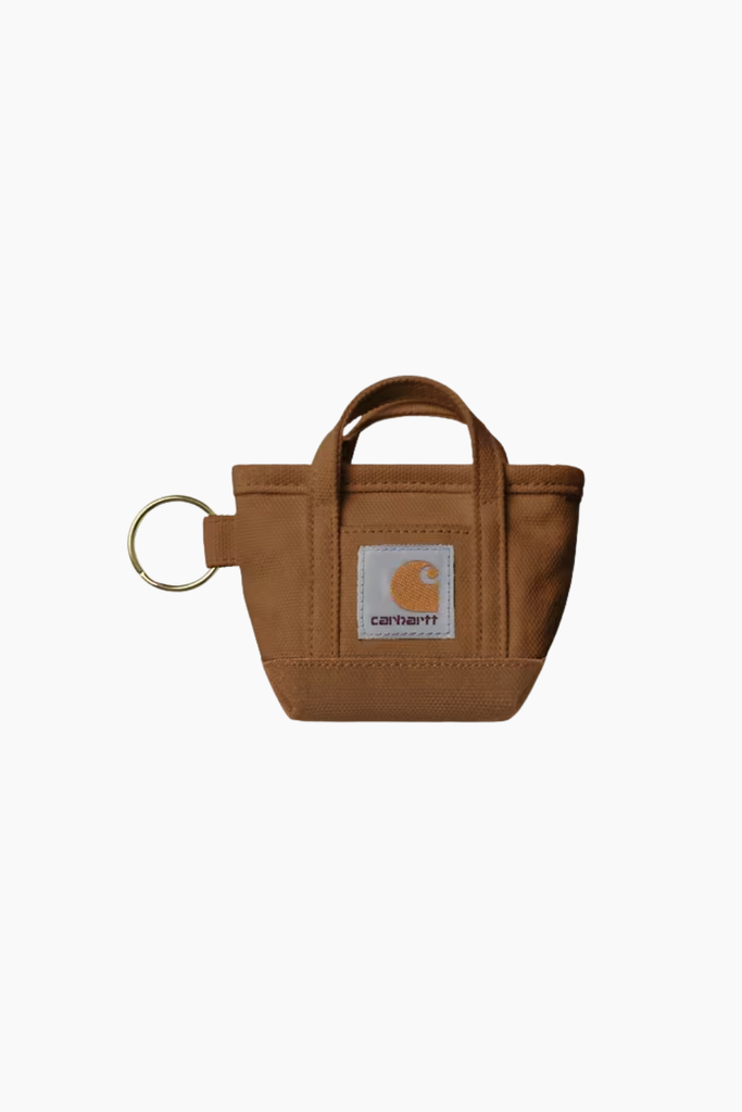 Mini Tote Bag Keychain - Hamilton Brown - Carhartt WIP
