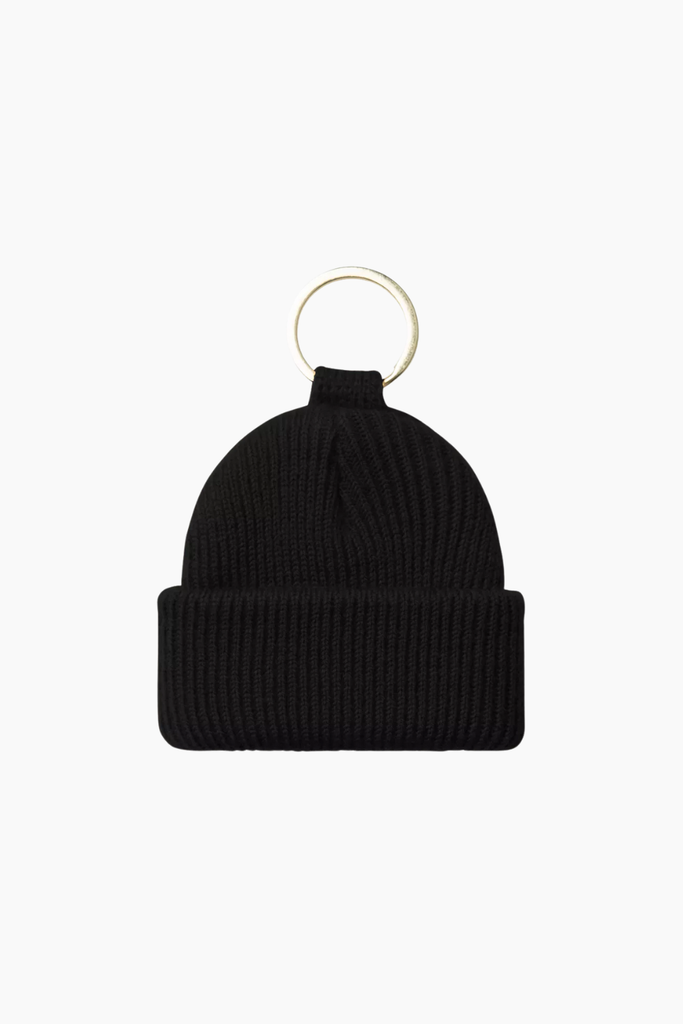 Mini Watch Hat Keychain - Black - Carhartt WIP