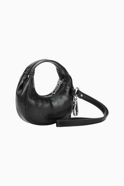 Mini Mona Charm - Black - Silfen Studio-1