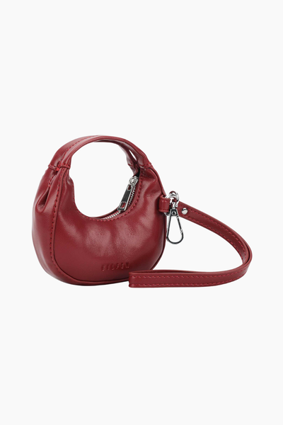 Mini Mona Charm - Burgundy - Silfen Studio-1