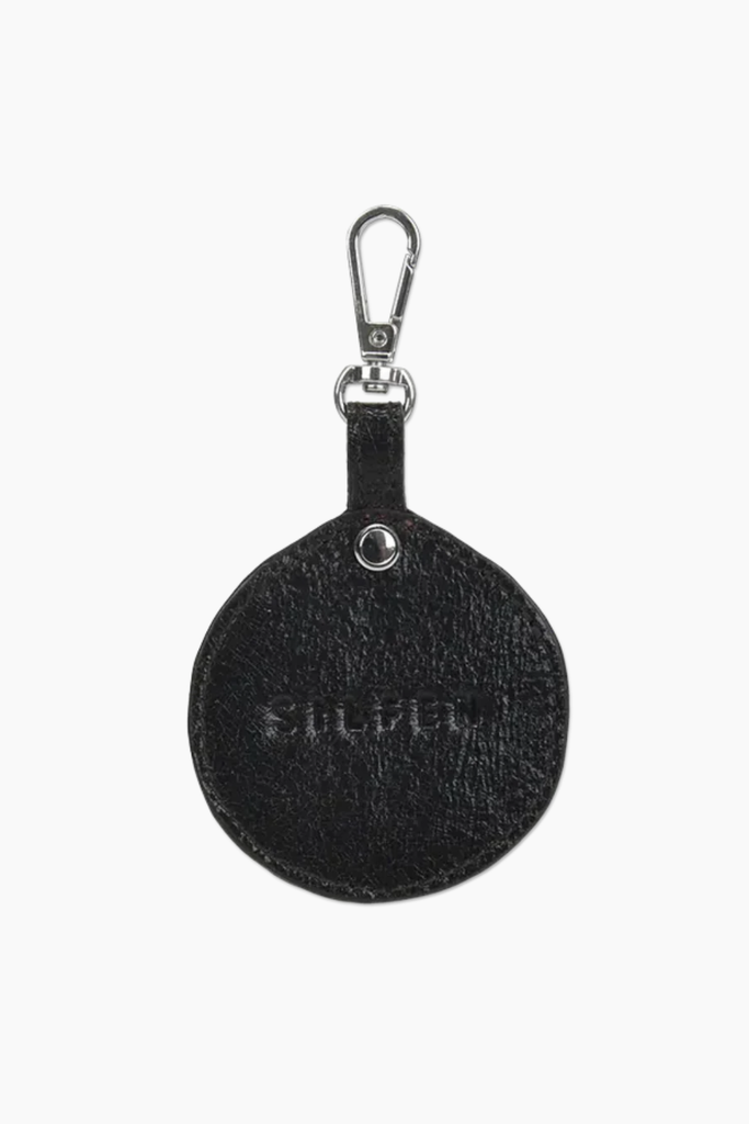 Mirror Keychain - Bordeaux Brown - Silfen Studio