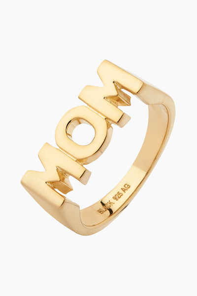 Mom Ring - Goldplated Silver - Maria Black