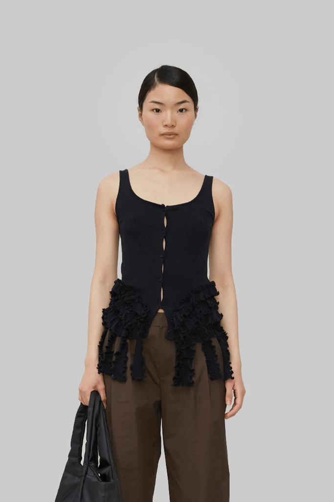 Mona Seamless Top - Black - OpéraSPORT