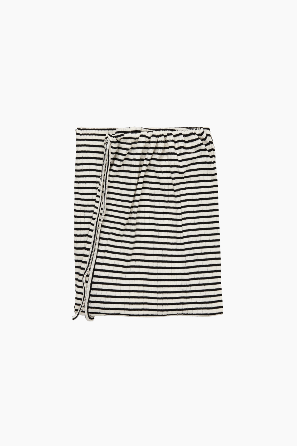 NPS Nova Pants Stripes - Ecru/Black - Nørgaard på Strøget