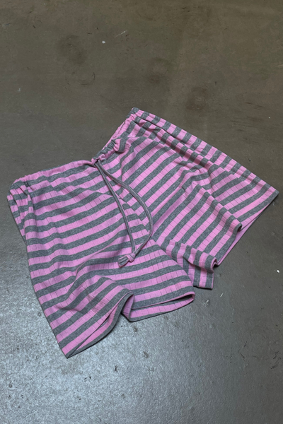 NPS Nova Shorts Broadway - Light Pink/Grey Melange - Nørgaard på Strøget