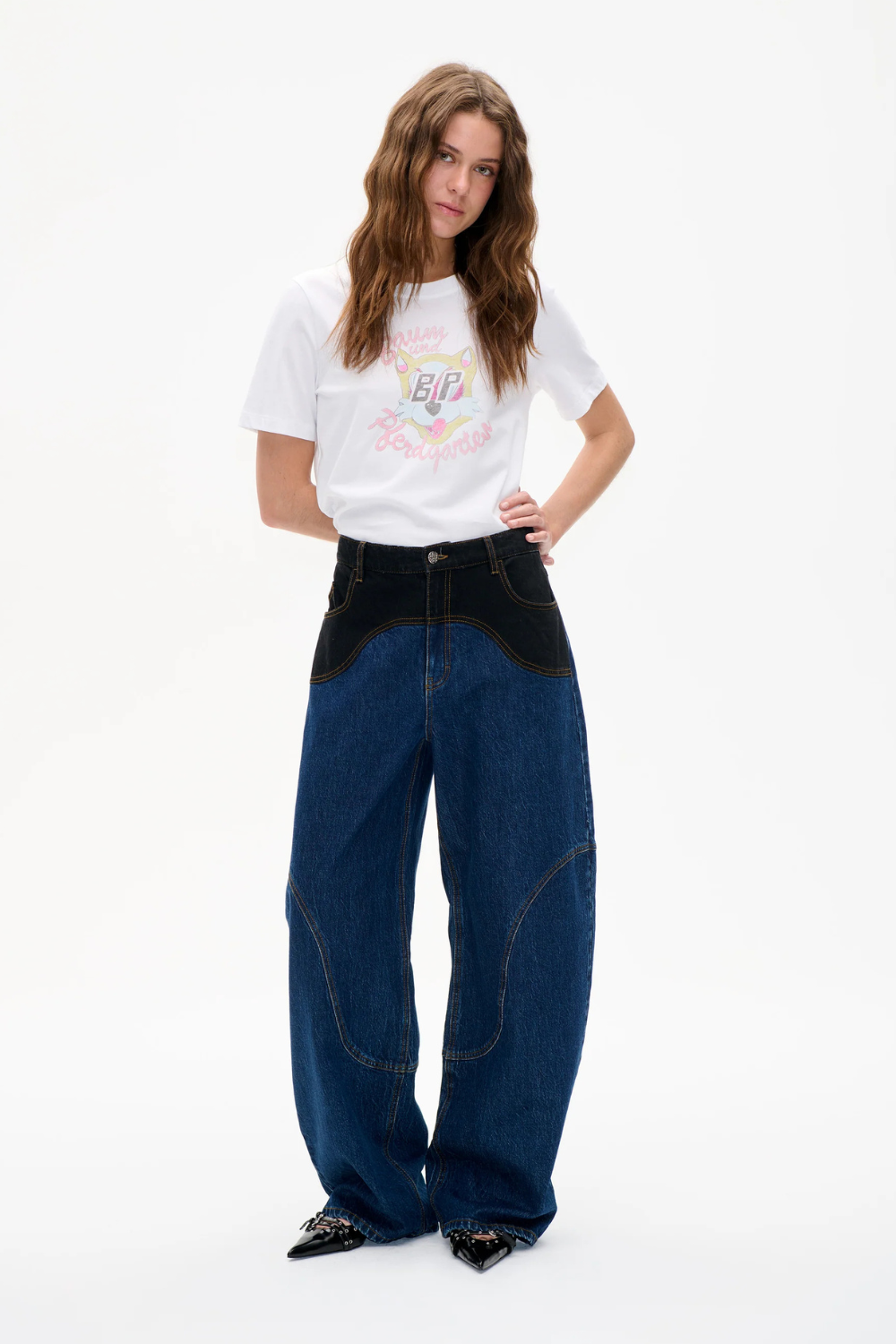 Napolen Jeans - Blue Black Mix - Baum und Pferdgarten