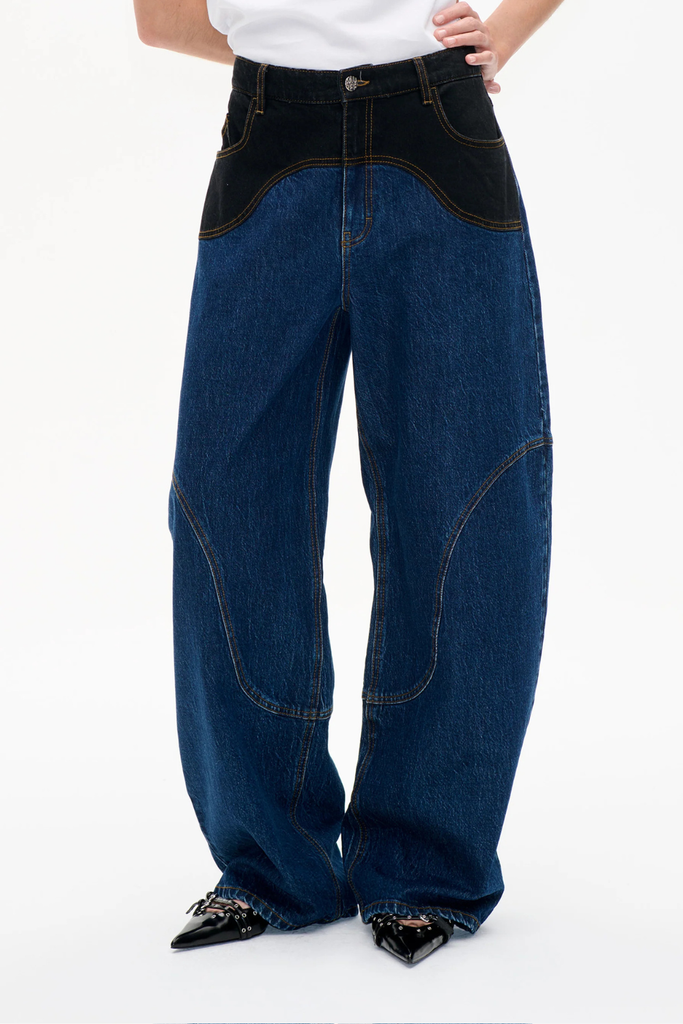 Napolen Jeans - Blue Black Mix - Baum und Pferdgarten
