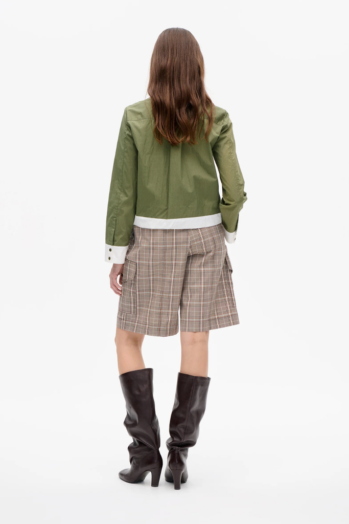 Neeto Shorts - Brown Mini Check - Baum und Pferdgarten