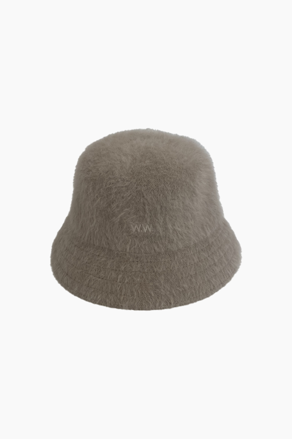 Neil Furry Bucket Hat - Cream - Wood Wood