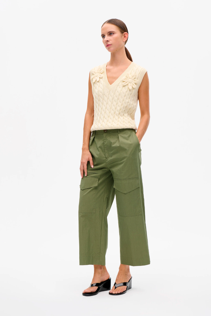 Neria Trousers - Four Leaf Clover Green - Baum und Pferdgarten