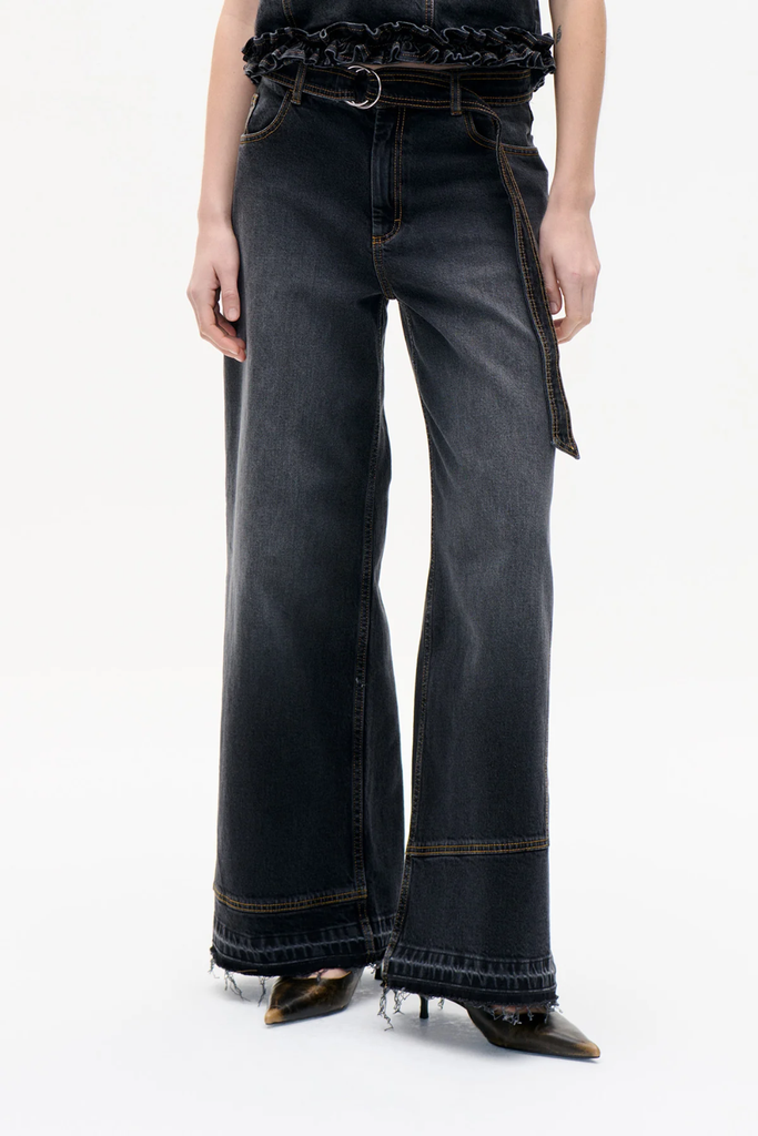 Niema Jeans - Black Washed Denim - Baum und Pferdgarten