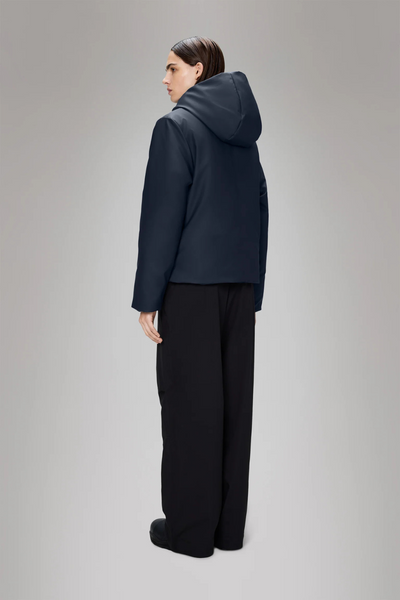 Nome Short W Parka W3T3 - Navy - Rains-3