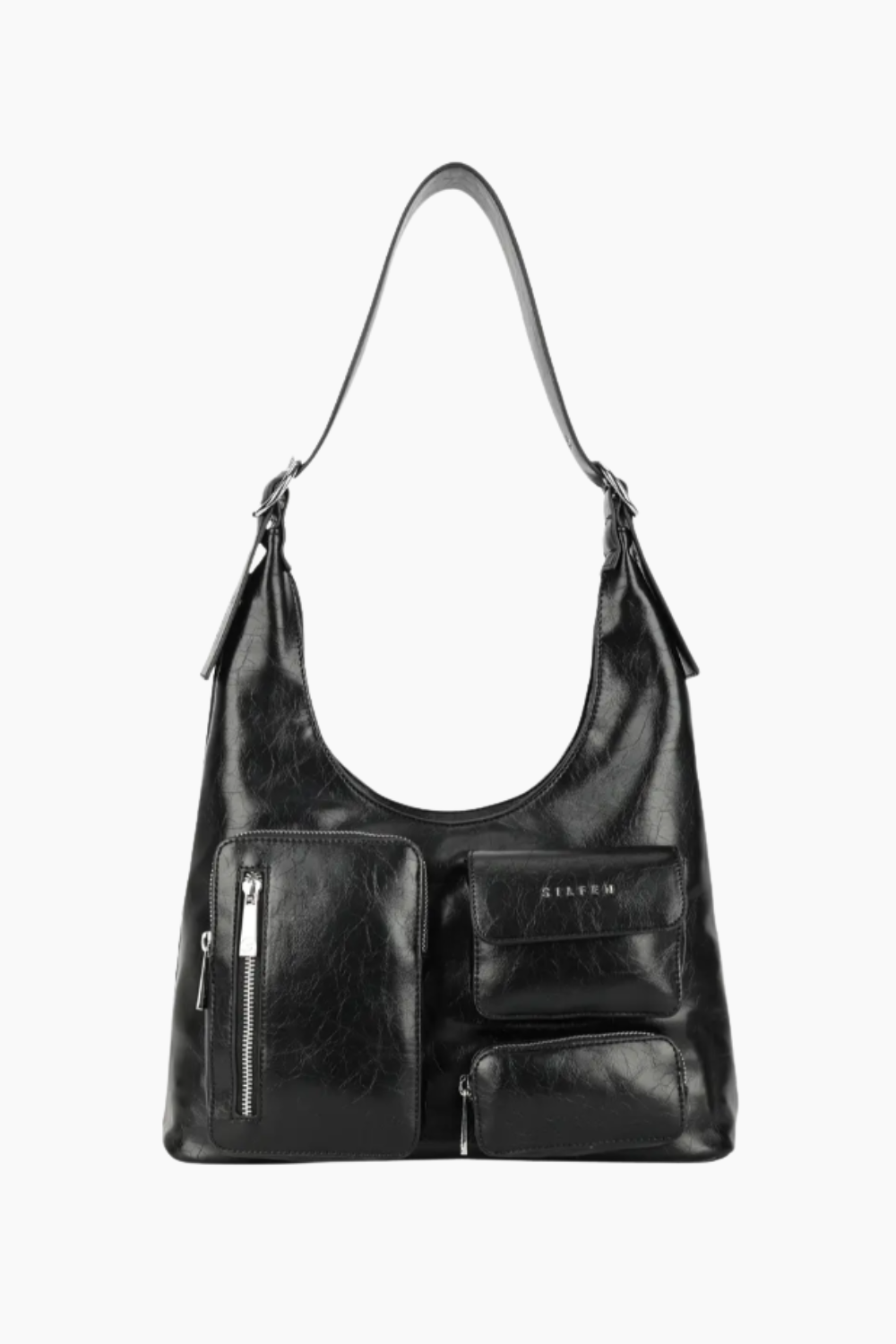 Nora Crossbody Bag - Black - Silfen Studio