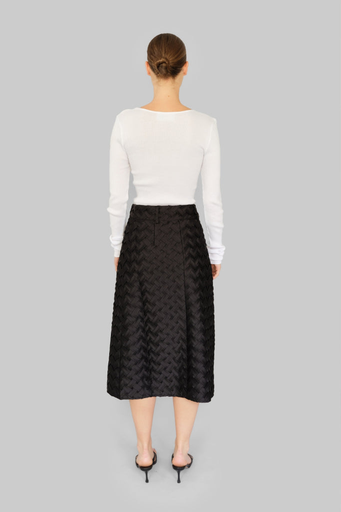 Nova Skirt - Black - OpéraSPORT