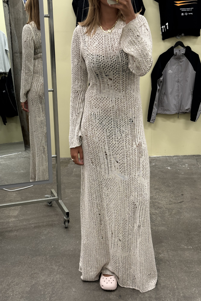 Nutto Dress - Creamy Grey - H2O Fagerholt