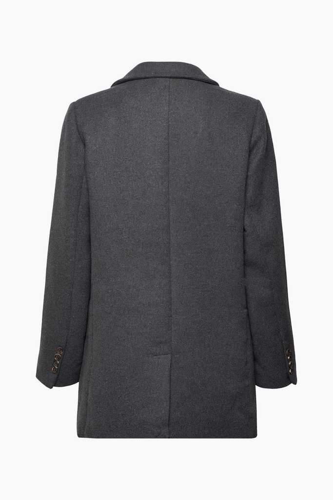 Objblaza Le Jacket Noos- Dark Grey Melange - Object