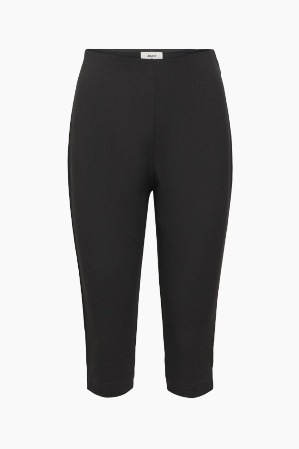 Objlisa MW Slim Capri Pants - Black - Object