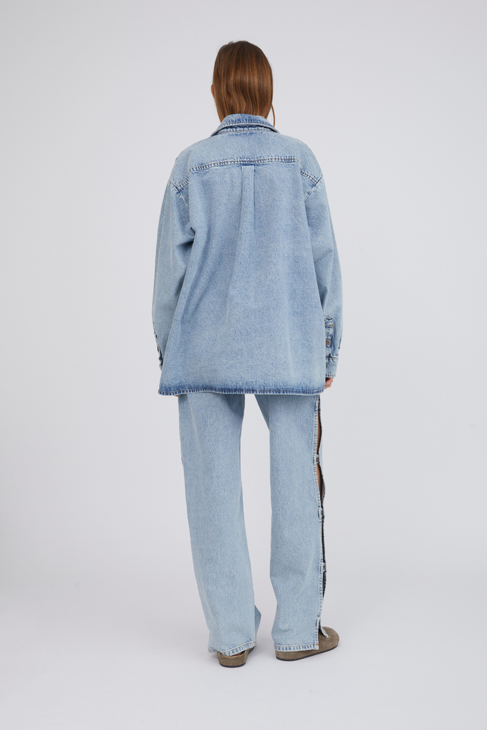 Ocean Shirt - Light Blue Denim - H2O Fagerholt