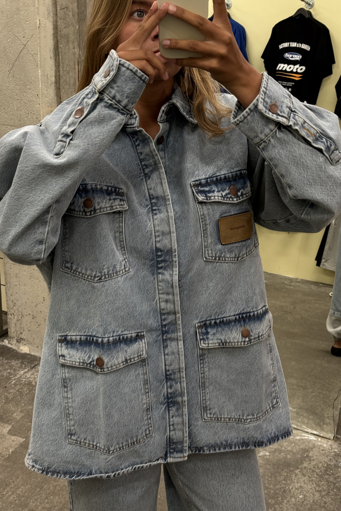 Ocean Shirt - Light Blue Denim - H2O Fagerholt
