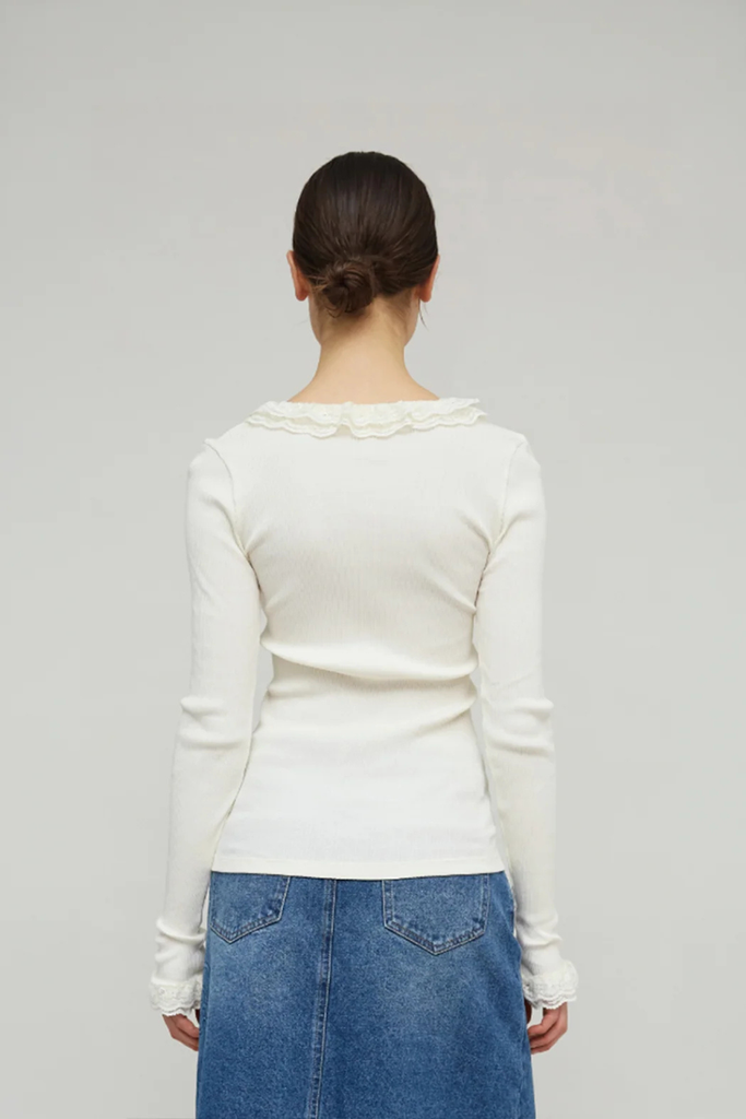 Cecilia Seamless Cardigan - Pristine - OpéraSPORT