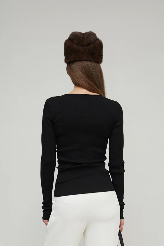 Claire Seamless Cardigan - Black - OpéraSPORT