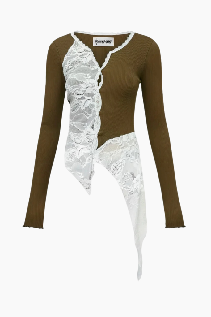 Constanza Seamless Top - Olive - OpéraSPORT