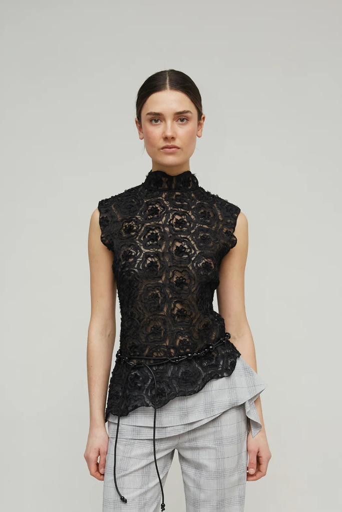 Donatella Top - Black - OpéraSPORT