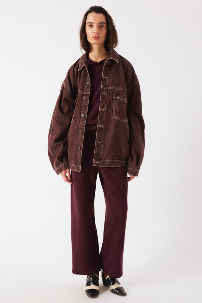 Oshow Jacket - Raisin Grape - American Vintage