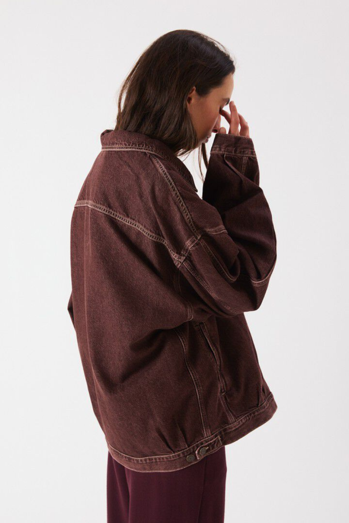 Oshow Jacket - Raisin Grape - American Vintage